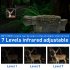 4k HD Night Vision Monocular Video Long Distance Infrared Night Vision Goggles for Outdoor Surveillance Black