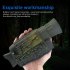 4k HD Night Vision Monocular Video Long Distance Infrared Night Vision Goggles for Outdoor Surveillance Black