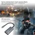 4k Hdtv Video Capture Card Usb Type C Capture Card Dongle Adapter For Game Recording Live Streaming Broadcast grey