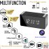 4k Ultra Hd Wifi Clock Camera Wireless Night Vision Motion Detection Home Office N Security Surveillance Camcorder Two way Radio black