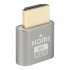4k Ultra High definition Gold plated Hdmi  Virtualizer Portable Dummy Plug Edid Display Cheat Support All Systems gold