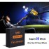 4k x 2k Hd Hdmi compatible Splitter 1 In 2 Out Hdmi compatible Splitter Switcher 1 x 2 For Tv Computer Monitor Game Equipment black