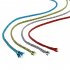 4mm 50 Meters Umbrella Rope 7 Strands Multi function Rope Outdoor Camping Tent Traction Braided Rescue Binding Climbing Rope Red black