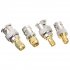 4pcs BNC to SMA Connectors Type Male Female RF Connector Adapter Test Converter Kit Set
