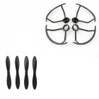 4pcs Blade   4pcs Propeller Protective Cover for LF606 JD 16 D2 SG800 M11 Quadcopter RC Drones Spare Parts as shown