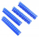 4pcs Car Tabs Puller Gasket Pull Row Suction Cup Dent Removal Tool Kit Sheet Metal Dent Repair Tools blue