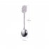 4pcs Christmas Spoon Set Creative Stainless Steel Coffee Dessert Spoon Set for Christmas Silver