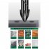4pcs Cross Hex Tile Drill Bits Lengthened Glass Ceramic Twist Bits Punching Drill Bits