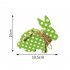 4pcs Diy Easter Wooden Rabbit Ornament With Jute Twine Easter Decorations For Spring Home Table Decor as shown in the picture