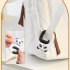 4pcs Foldable Hanger Cartoon Animals Non slip Strong Load bearing Table Hook For Handbag School Bags Key Chains set