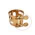 4pcs Gold Clip Screw for Alto Saxophone Mouthpiece Ligature Musical Instrument Accessories Gold