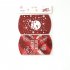 4pcs Laser Christmas Candy Packaging Paper Box Christmas Eve Gift Bag Diy Gift Red Type D