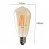4pcs Led Edison Filament Bulb 4w 6w 8w E27 Antique Retro Light Bulb Simple Installation Household Lighting Lamp 6 watts