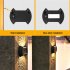 4pcs Led Outdoor Solar Lamp Intelligent Sensor Waterproof Automatic Garden Decorative Light Wall Lamp 8LED  white light 