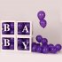 4pcs Love Love Transparent Balloon Boxes Lightweight Reusable For Baby Shower Birthday Party Valentine Day Decor BABY