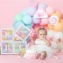 4pcs Love Love Transparent Balloon Boxes Lightweight Reusable For Baby Shower Birthday Party Valentine Day Decor BABY