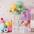 4pcs Love Love Transparent Balloon Boxes Lightweight Reusable For Baby Shower Birthday Party Valentine Day Decor BABY
