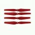 4pcs Main Blade Propeller   4pcs Propeller Protectors Blades Frame  For Syma X8 X8C X8W X8G X8HC X8HW X8HG RC Quadcopter Blue