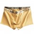 4pcs Men Underwear Trendy Graphene Middle Waist Stretch Large Size Sports Shorts For Students C XL