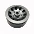 4pcs Mn Model Metal Clamping Pressure Tire Beadlock Wheel Rim   Rubber Tires Set For Wpl 1 16 Mn45 D90 91 96 99 99s 99a 1 12 Rc Car Model Titanium 4PCS tire   w