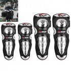 4pcs Motorcycle Stainless PE Knee Pads Motocross Elbow Protection Racing Equipment For Snowboard Motorbike Elbow pads   knee pads