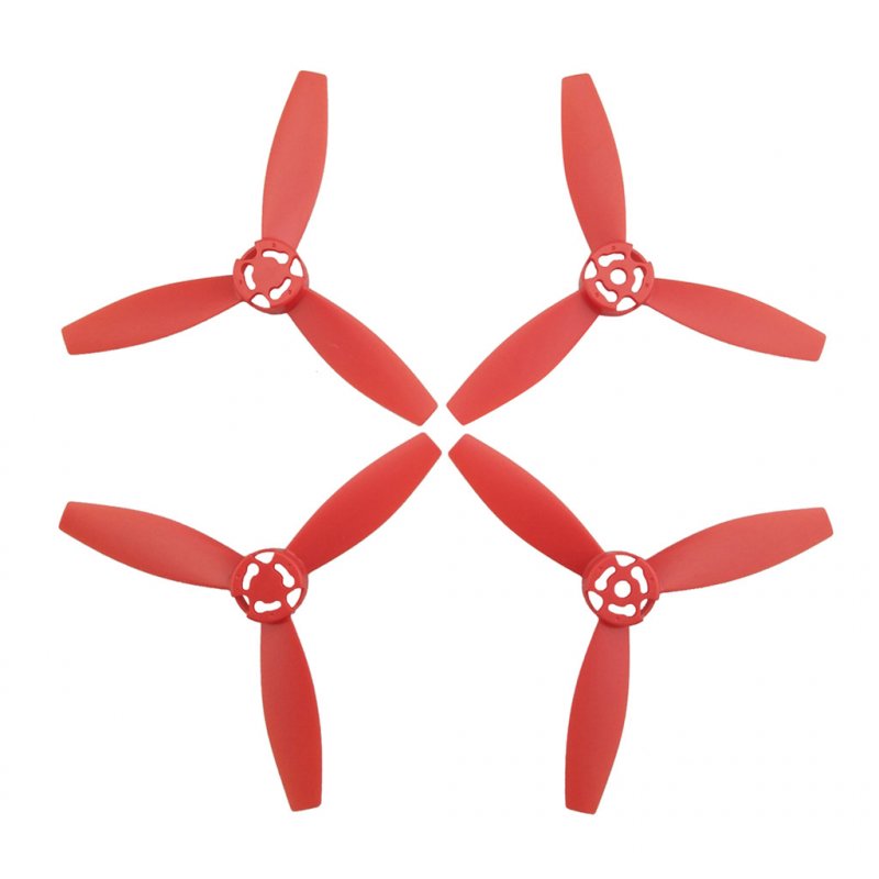 Wholesale 4pcs Plastic Propellers For Parrot Bebop 2 Drone Part Main Blades Red From China