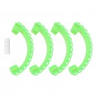 4pcs Propeller Protective Cover Anti-collision Ring Drop Resistant Safety Cover Compatible For Dji Avata 4pcs green