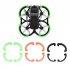 4pcs Propeller Protective Cover Anti collision Ring Drop Resistant Safety Cover Compatible For Dji Avata 4pcs black