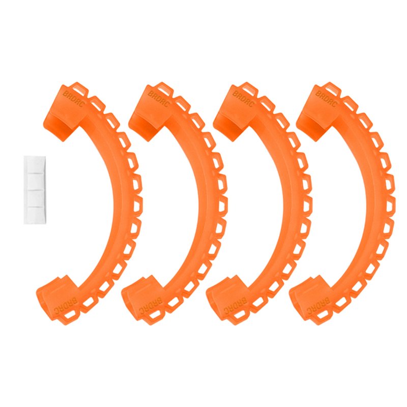 4pcs Propeller Protective Cover Anti-collision Ring Drop Resistant Safety Cover Compatible For Dji Avata 4pcs Orange