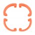 4pcs Propeller Protective Cover Anti collision Ring Drop Resistant Safety Cover Compatible For Dji Avata 4pcs Orange