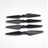 4pcs Propellers Accessories for MJX BUGS B2W B2C RC Quadcopter Drone Four Axis Aircraft red