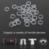 4pcs Silicone Joystick Cover Protector Compatible For Steam Deck   Ps5   Ps4 Game Rocker Protection Ring 4pcs