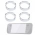 4pcs Silicone Joystick Cover Protector Compatible For Steam Deck   Ps5   Ps4 Game Rocker Protection Ring 4pcs