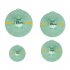 4pcs Silicone Lids For Food Storage Silicone Bowl Covers Suction Lids For Cups Bowls Pots Pans Oven Fridge green 4 piece set