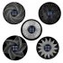 4pcs Solar Garden Light With 12 LED Outdoor Solar Landscape Lights IP65 Waterproof Pastoral Warm Light In Ground Lamp For Backyard  Lawn  Garden  Yard 011
