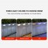 4pcs Solar Led Stairs Light Outdoor Waterproof Lamps Warm White