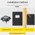 4pcs Solar Wall Lights Intelligent Light Control System Outdoor Waterproof Courtyard Garden Landscape Decoration white light