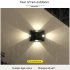 4pcs Solar Wall Lights Intelligent Light Control System Outdoor Waterproof Courtyard Garden Landscape Decoration Colorful Light