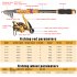 4pcs Telescopic Fishing Rod Set with Hooks Fishing Lures Carbon Fiber Fishing Tackle 3 6m