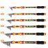 4pcs Telescopic Fishing Rod Set with Hooks Fishing Lures Carbon Fiber Fishing Tackle 3 6m