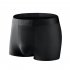 4pcs box Men Ice Silk Panties Seamless Breathable Boxer Shorts Graphene Large Size Underwear blue sky and white clouds XL