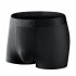 4pcs box Men Ice Silk Panties Seamless Breathable Boxer Shorts Graphene Large Size Underwear blue sea and sky 4XL