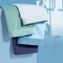 4pcs box Men Ice Silk Panties Seamless Breathable Boxer Shorts Graphene Large Size Underwear blue sea and sky 4XL