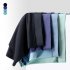 4pcs box Men Ice Silk Panties Seamless Breathable Boxer Shorts Graphene Large Size Underwear blue sea and sky 4XL