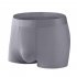 4pcs box Men Ice Silk Panties Seamless Breathable Boxer Shorts Graphene Large Size Underwear blue sea and sky 4XL