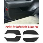 4pcs set Car door Anti Kick Pad Protection Side Edge Film Protector Stickers