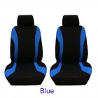 4pcs/set Car seat Cover Protector Seat Comfortable Dustproof Headrest Front Seat Covers  Blue black