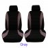 4pcs set Car seat Cover Protector Seat Comfortable Dustproof Headrest Front Seat Covers Blue black