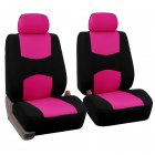 Car Front Seat Cover Fluorescent Pink