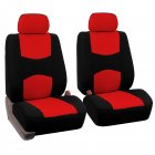 4pcs set Universal Car Front Seat Cushion Cover   Head Cushion Cover Breathable Cloth Seat Cover Pad Set